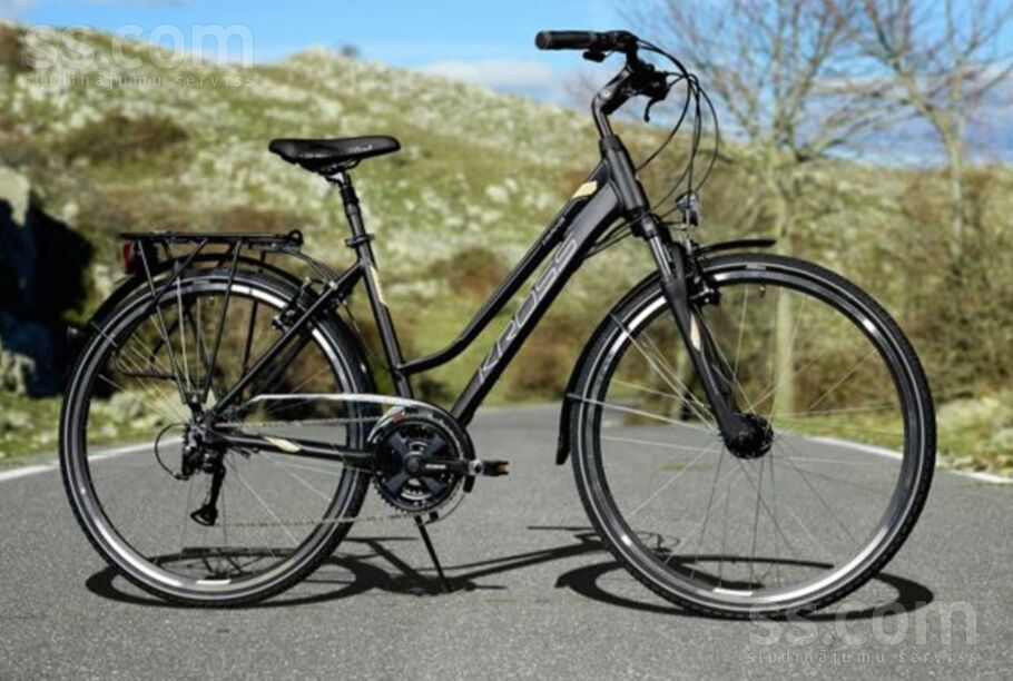 Veikals pārdod : Jauns viegls no aluminija kvalitātivs velosipēds Kross Trans Lady - noformējam kreditu un līzingu tikai 8 ...