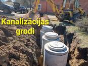 Стройматериалы Кольца канализации, трубы, стоки, Фото