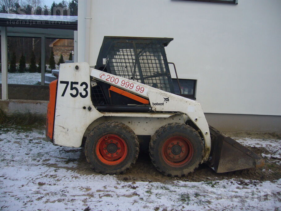 Pārdod bobcat 753 ir registrets Labā darba stāvoklī. ir priekšējās durvis un salona apsilde. uz nomaksu nepārdodam. mai ...