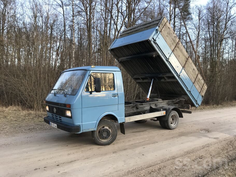 Pardodu VW Lt55 2.4td (6cilindri) Trispusējs pašizgazejs, kaste 8kubi, zaļu krautu bērzu ceļ bez problemam. Visas 6 jauna ...