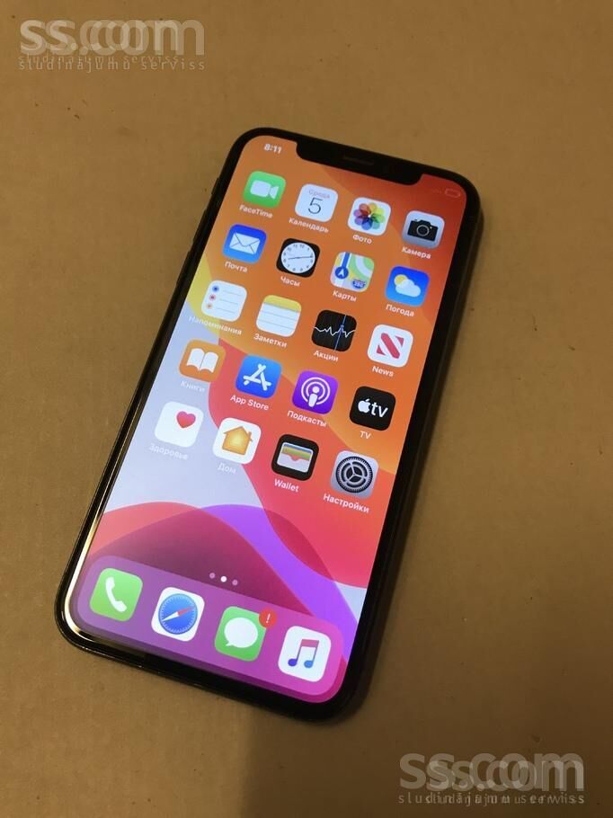 Продаю телефон мобильный Apple iPhone X - 64 GB Space Grey. Внешне как новый . Ka jauns . Оригинальный. Не работают камеры по ...