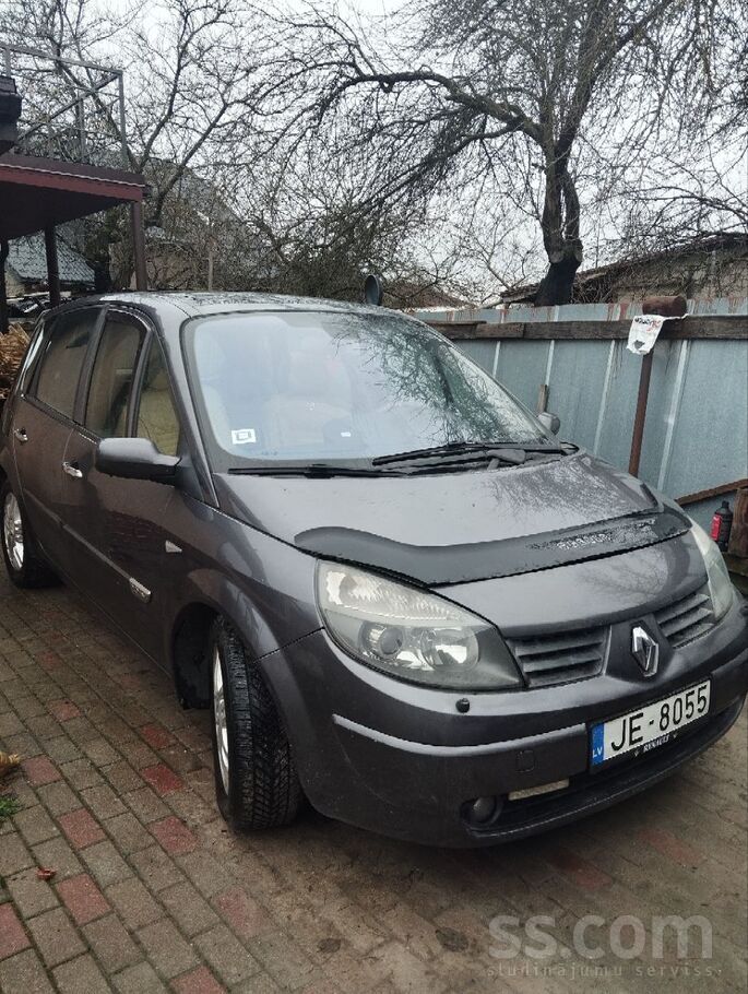 Renault Scenic 2.0 бензин/газ, панорамная крыша, кожаный салон, ксеноновые фары, оцинкованный кузов без ржавчины, расход 7 л/ ...