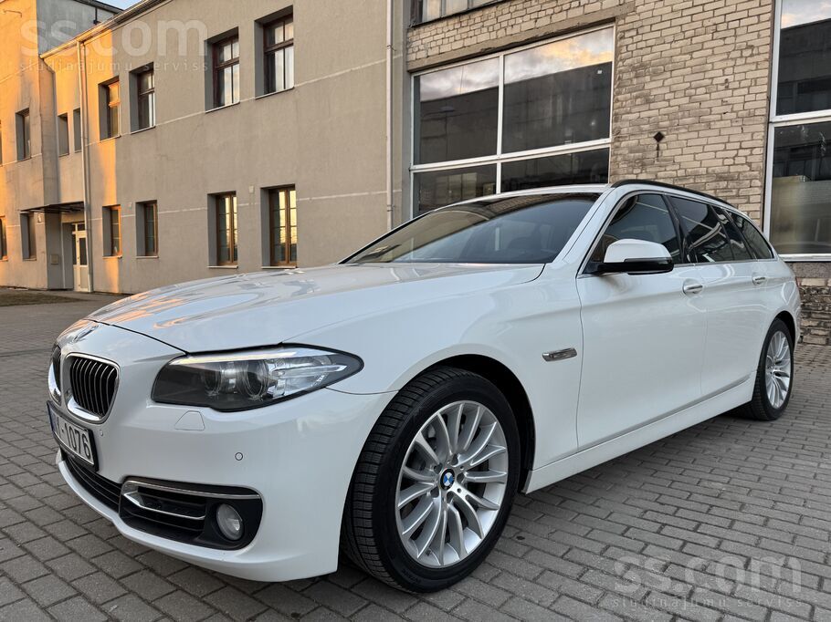 Pārdodu BMW F11 2.0d 160kw (218zs), Luxury komplektācija. 100% oriģināls un pieradāms nobraukums. Auto tika atvests no Vā ...