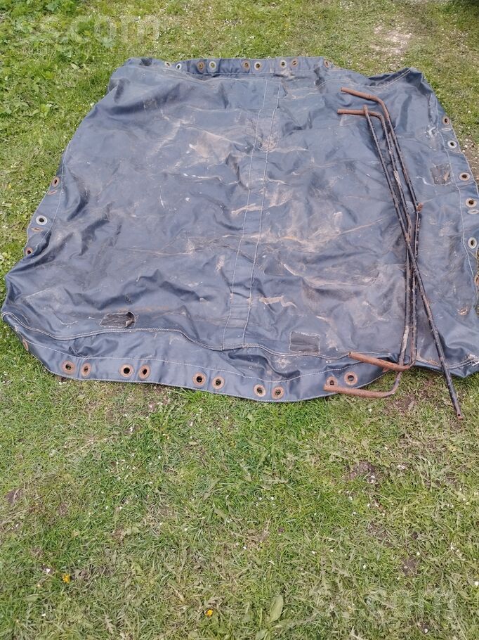 Pārdodas tents. Nav caurs ir ielāpi. Stieņi komplektā. Zvanīt uz papild numuru. ...