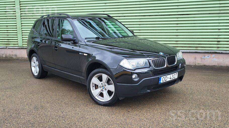 Bmw X3 2.0 dīzelis 130kw 4x4, ādas salons, automāts. Tikko ievesta, Latvijā nav ekspluatēta. Orģināls un pierādāms noskrē ...