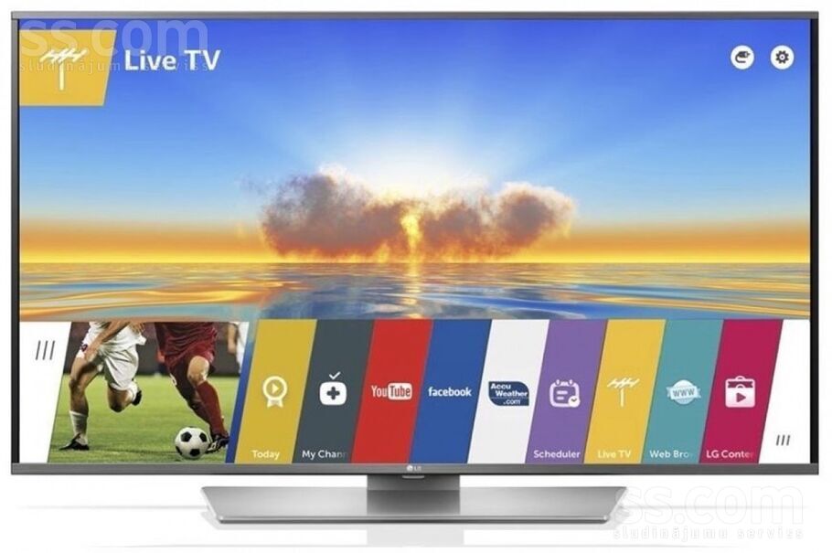 Смарт телевизор , Wi-Fi, Full HD в хорошем состоянии , без дефектов. ...