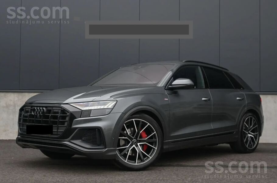Audi Q8 3.0 Tdi 286Zs Quattro S-Line Soft Close 3D Sound Air Suspension Led Matrix S line Vieglais hibrīds Degvielas tve ...