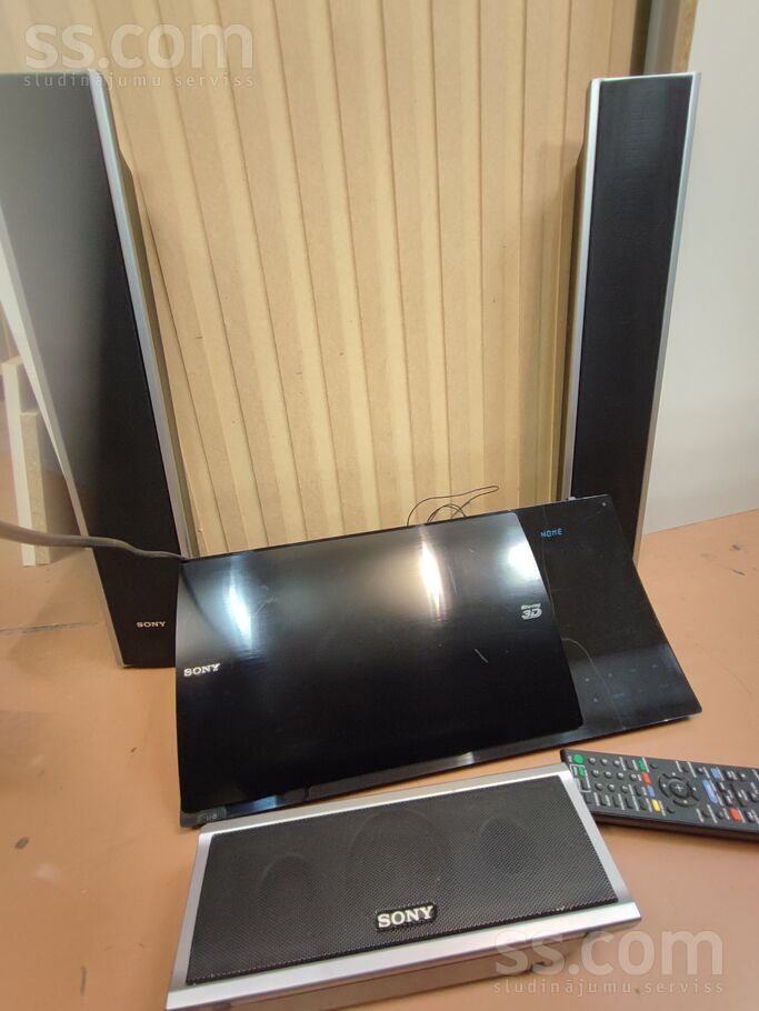 Pārdod 3D mājas kinozāli. Nepilns komplekts, skandas no citas sistēmas un tikai 3gb, bez subwoofer (var likt jebkuru pasīvo a ...