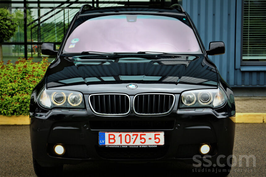 Tikko ievests no Vācijas. BMW X3 2.0d xDrive M-Sportpack - 130kW/177zs - Automāts - Auto ir teicamā tehniskā un vizuālā stāvo ...