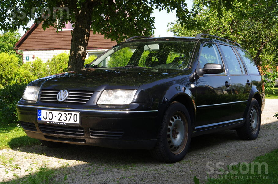 Pārdod VW Bora. Melns, praktisks, universāls, ar uzticamo 1.9tdi un 81kw jaudu. Eļļu neēd. Ar lielo suņu sietu bagāžniekā, no ...