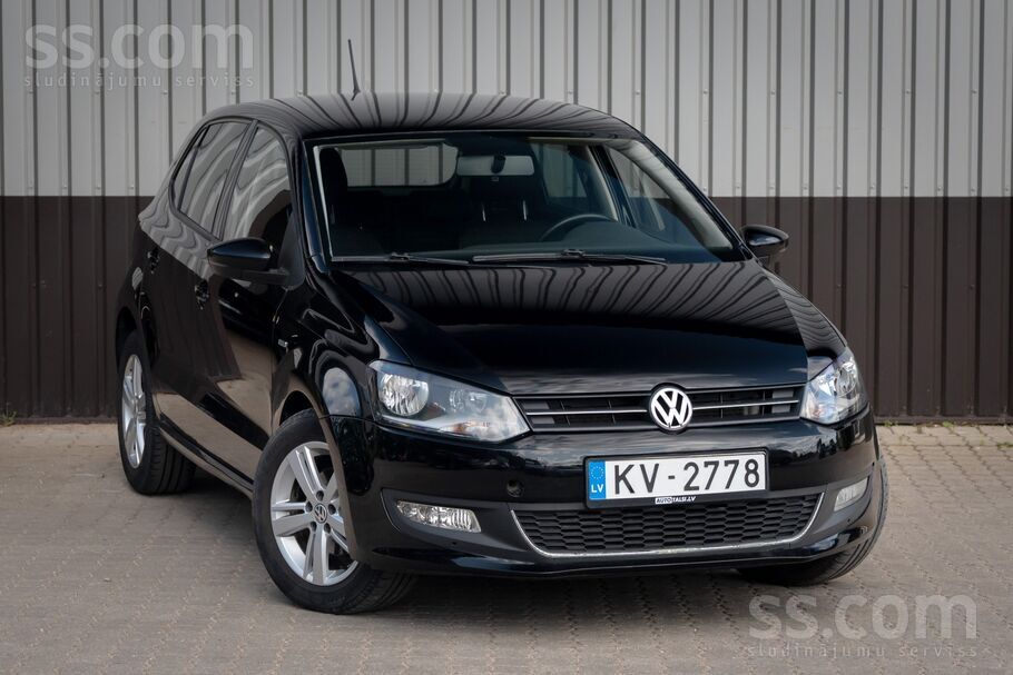 Volkswagen Polo, 1.6 dīzelis, 2012.g. , 66kW 5 Pakāpju manuālā pārnesumkārba, Prestige komplektācija, ādas multistūre, kru ...