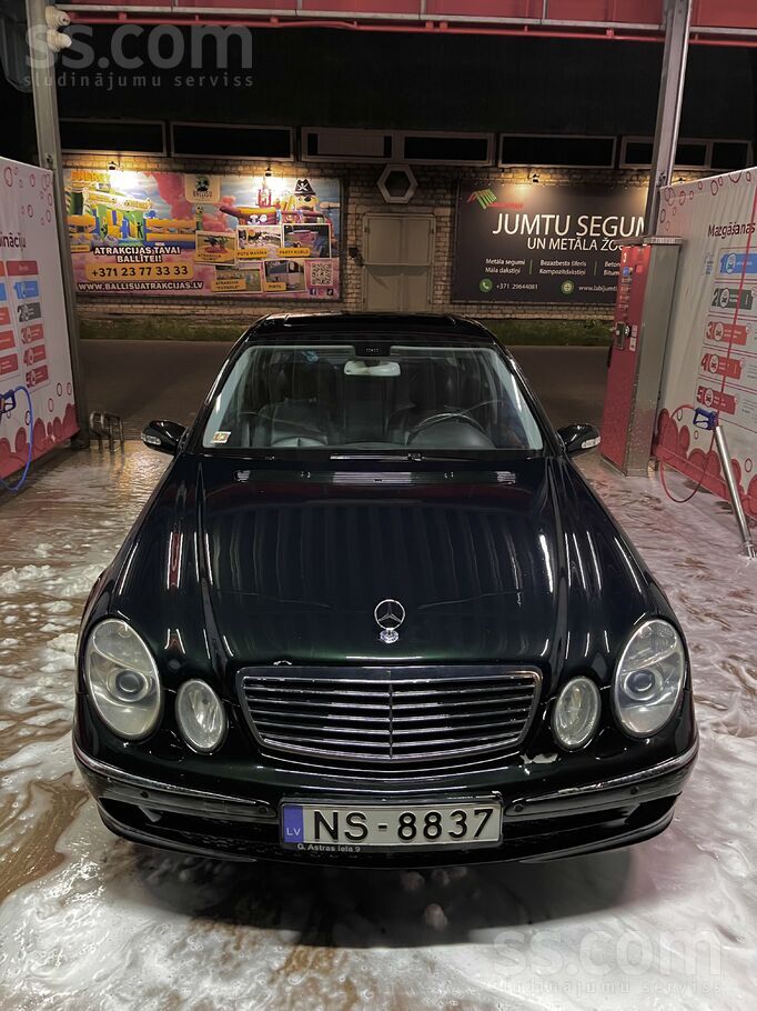 Tiek pārdots Mercedes W211 E320, dīzelis, automāts. Auto ir melni-zaļā perlamutra krāsā. Ir nelieli vizuāli defekti, kas brau ...