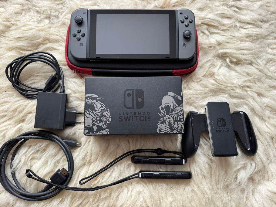 Pārdodu mazlietotu Nintendo Switch V2 pilnā komplektā, konsole vizuāli kā jauna bez defektiem. ...