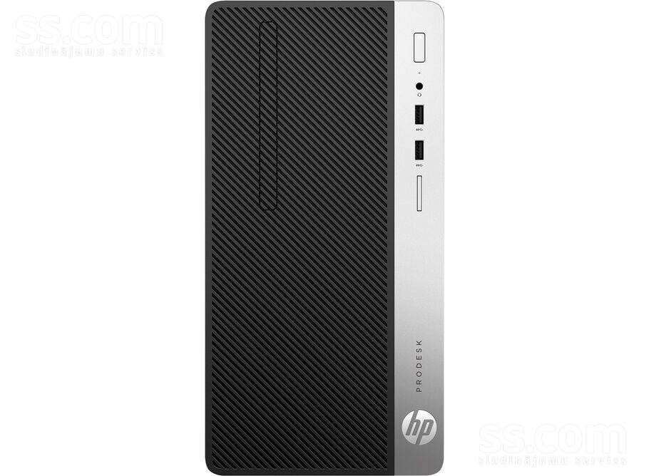 HP Prodesk 400 G4 Microtower PC Os: Windows 11 Pro, aktivizēts ar digitālo licenci (nākošreiz pārinstalējot aktivizēsies a ...