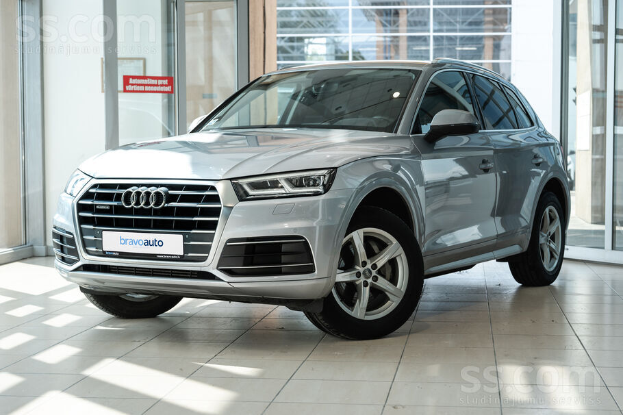 Audi Q5 2.0 Quattro 185Kw/251zs; Laba komplektācija; Bravo-Auto garantija 12 mēneši. Pārbaudīts nobraukums, Pieejama Dna ...