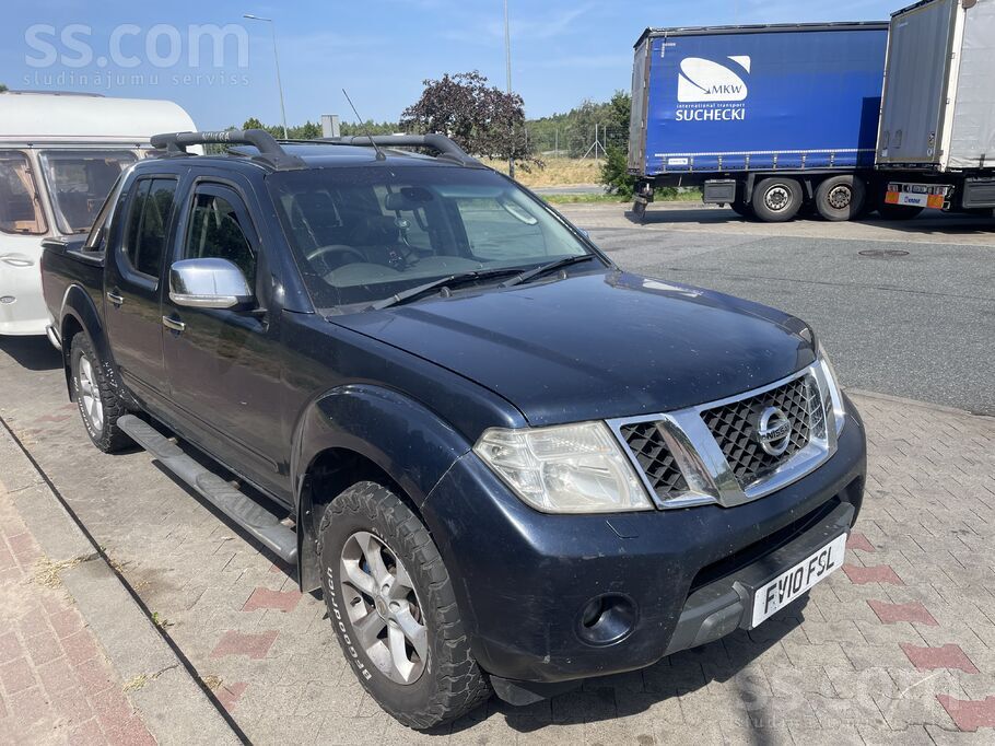 2010g. Nissan Navara Pikaps, 2.5 Dci, Automāts, labā stāvoklī, laba komplektācija, ādas salons, elektrisks, apsildāms, Elektr ...