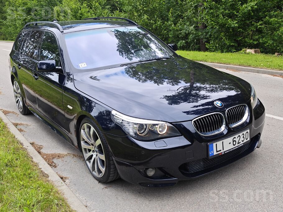 Pārdodu BMW 530D M-Sportpaket ar automātisko ātrumkārbu Aprīkojums Parkošanās sensori priekšā un aizmugurē Miglas l ...